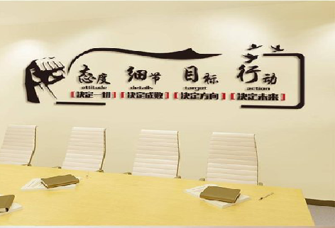 盈江企业文化墙主要展示什么？